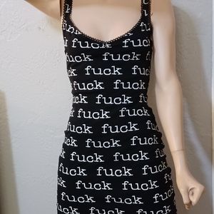 Lip Service F*ck Dress size Large